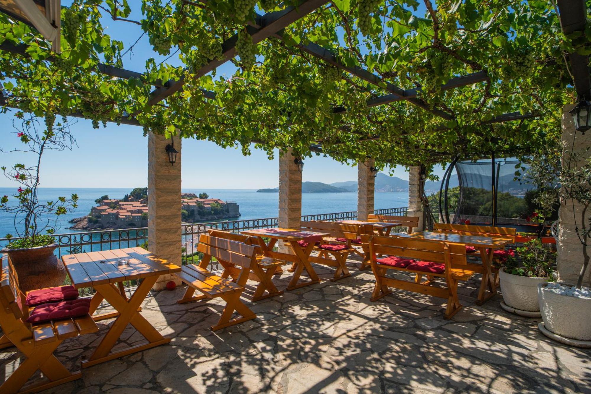 Villa Milan Свети-Стефан Экстерьер фото
